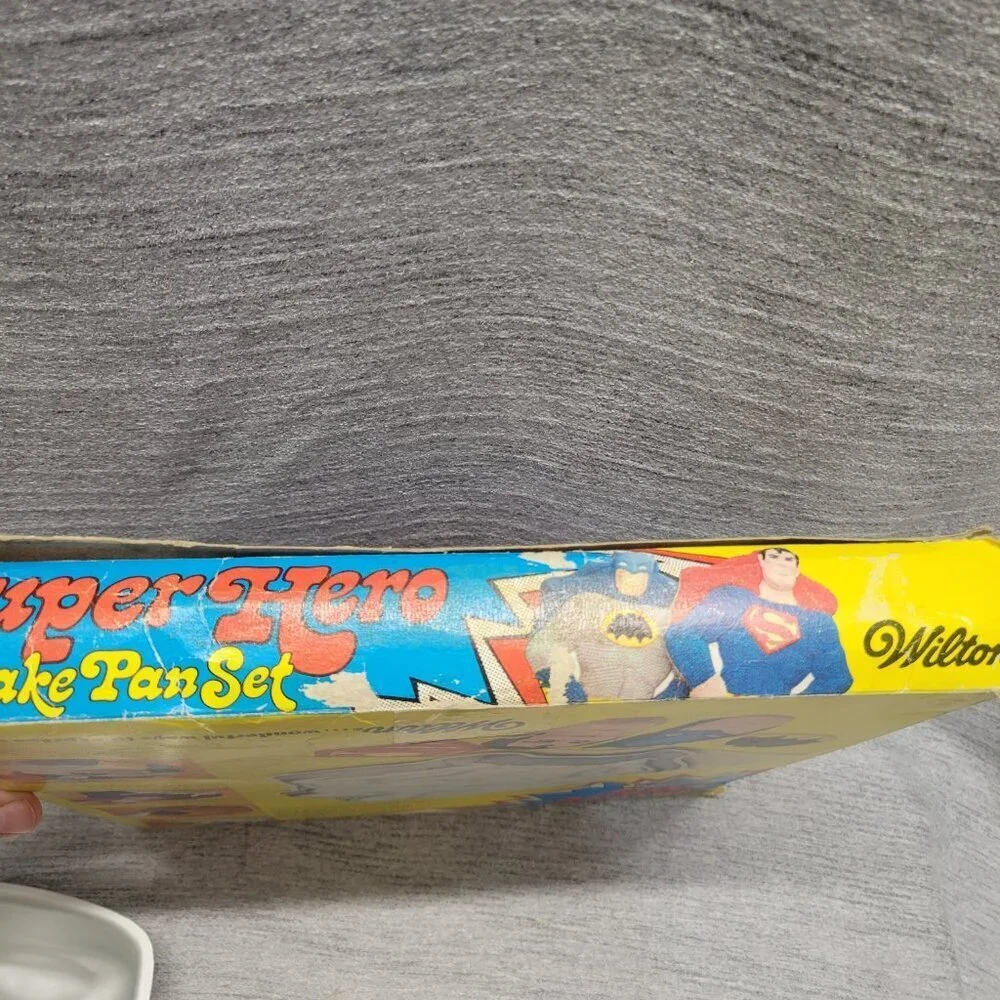 Vintage 1977 Wilton Super Hero Cake Pan